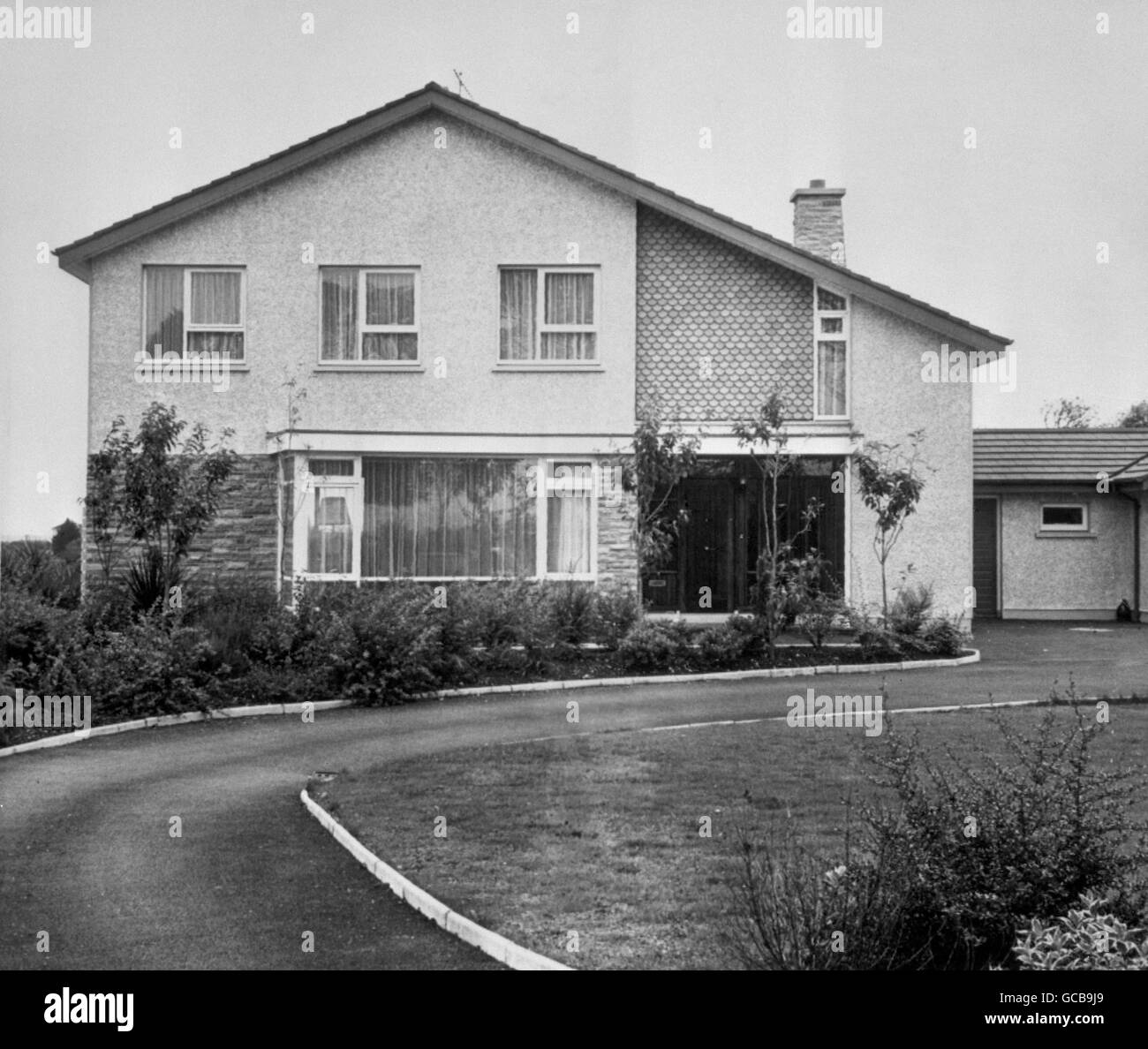 Kriminalität & Strafe - Entführung - Tiede Herrama - Schloss Troja - Limerick - 1975 Stockfoto