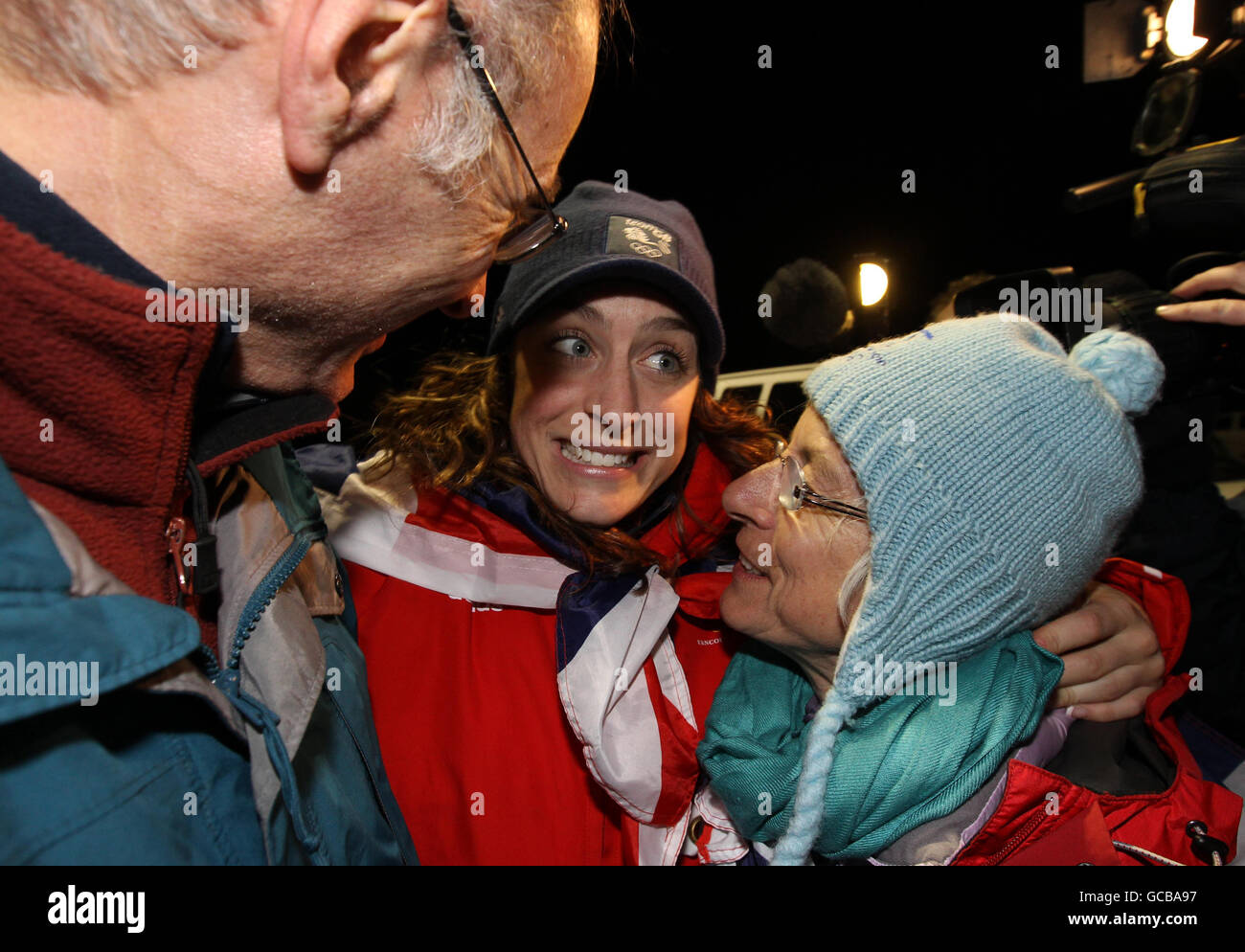 Winter Olympiade - 2010 Winter Olympische Spiele Vancouver - Tag acht Stockfoto