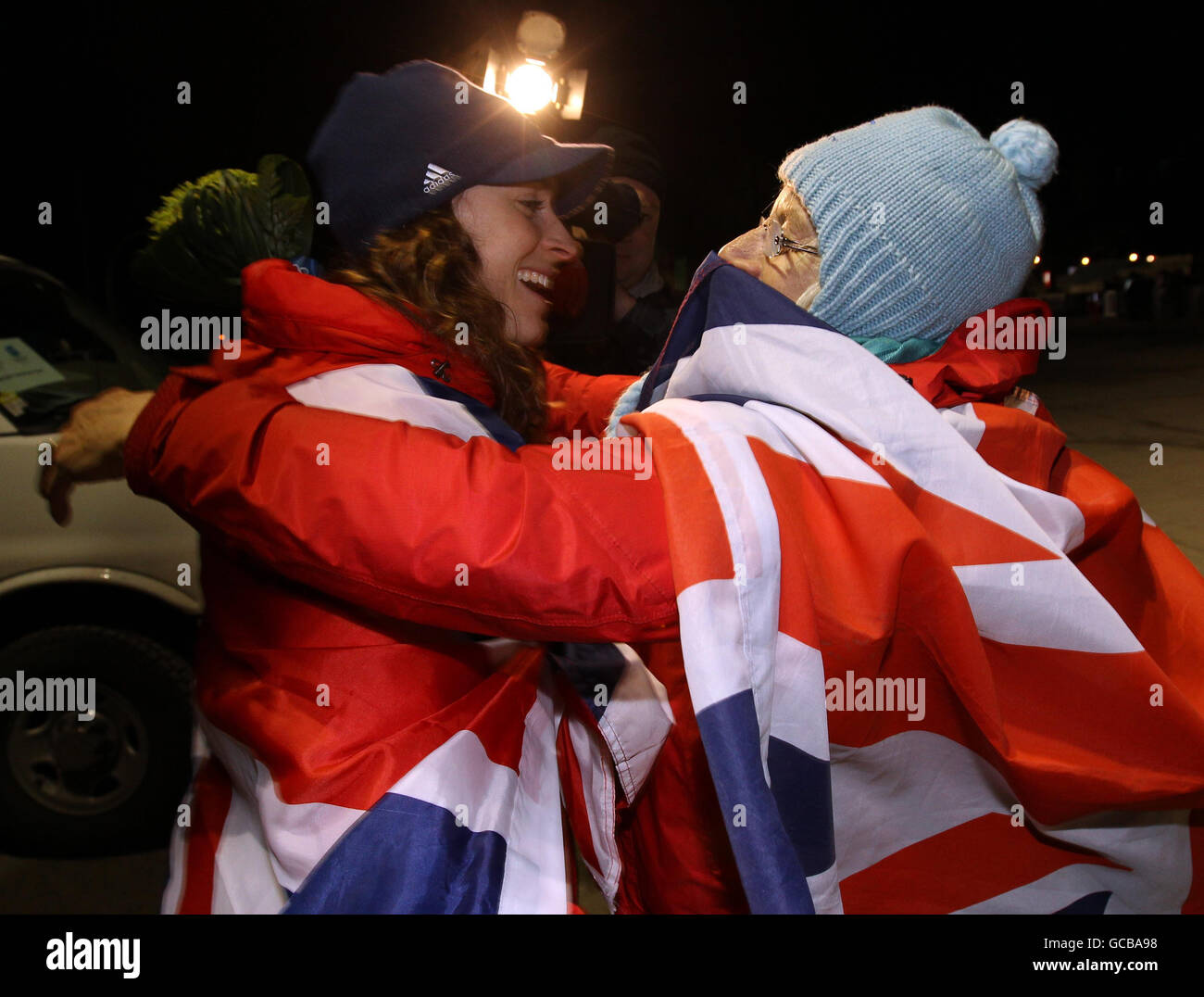 Winter Olympiade - 2010 Winter Olympische Spiele Vancouver - Tag acht Stockfoto