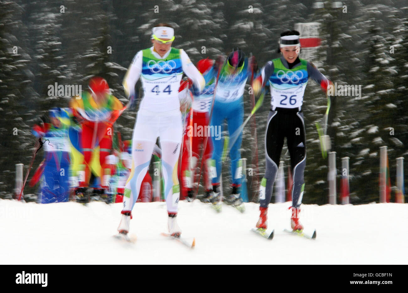 Winter Olympiade - 2010 Winter Olympische Spiele Vancouver - Tag 16 Stockfoto