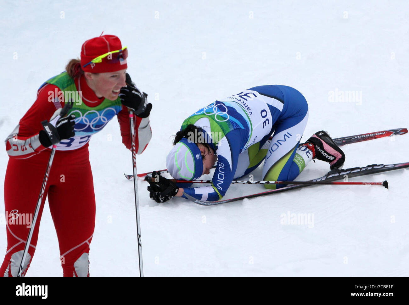 Winter Olympiade - 2010 Winter Olympische Spiele Vancouver - Tag 16 Stockfoto