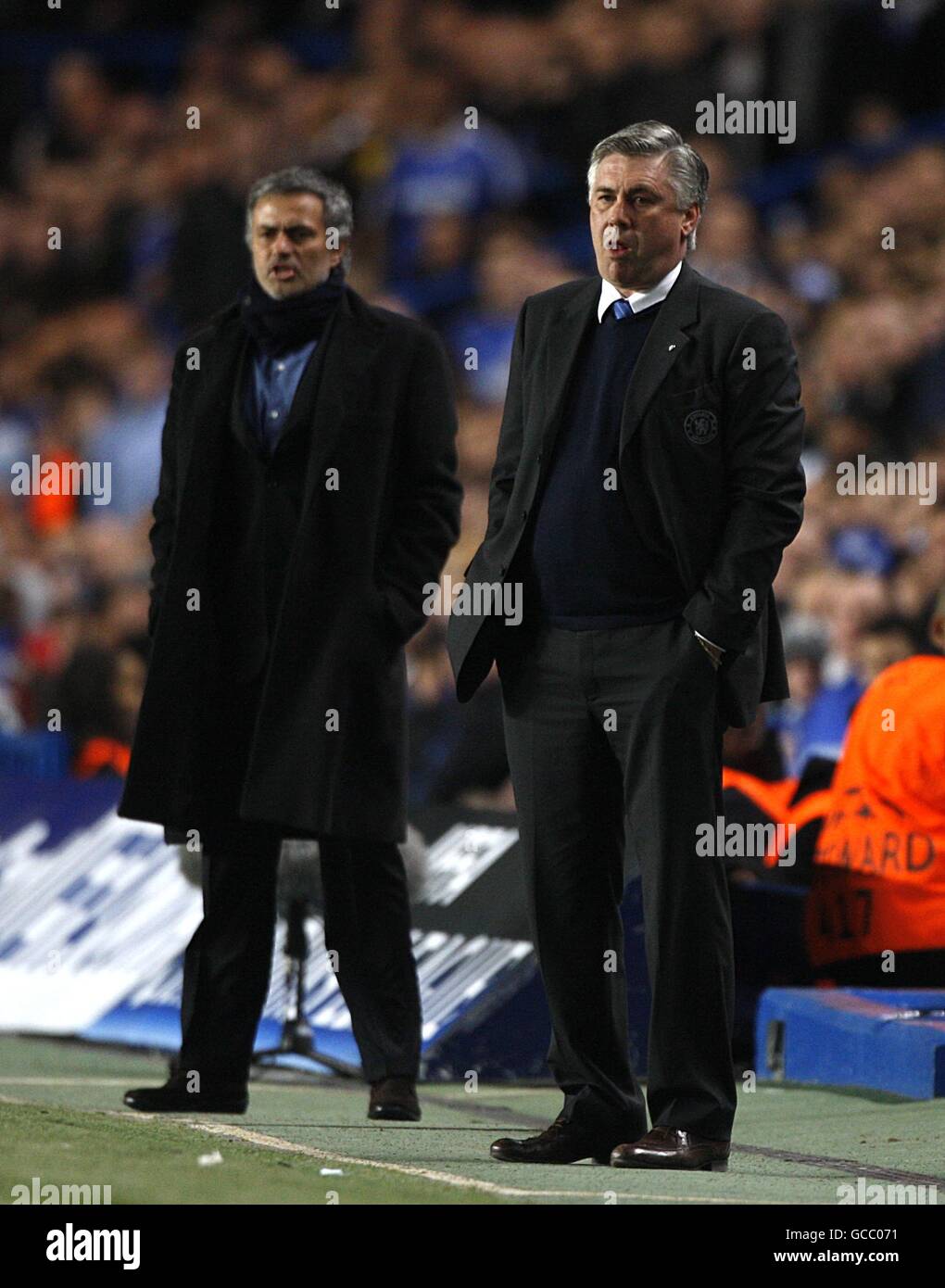 Fußball - UEFA-Champions-League - Runde der letzten 16 - Rückspiel - Chelsea V Inter Mailand - Stamford Bridge Stockfoto