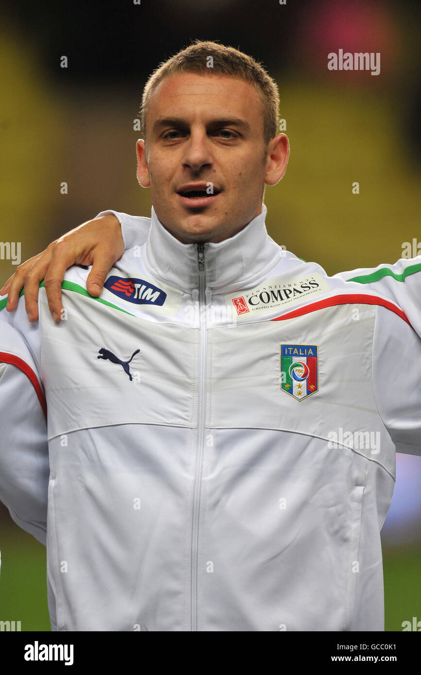 Fußball - Internationale Freundschaften - Italien gegen Kamerun - Stade Louis II. Daniele De Rossi, Italien Stockfoto