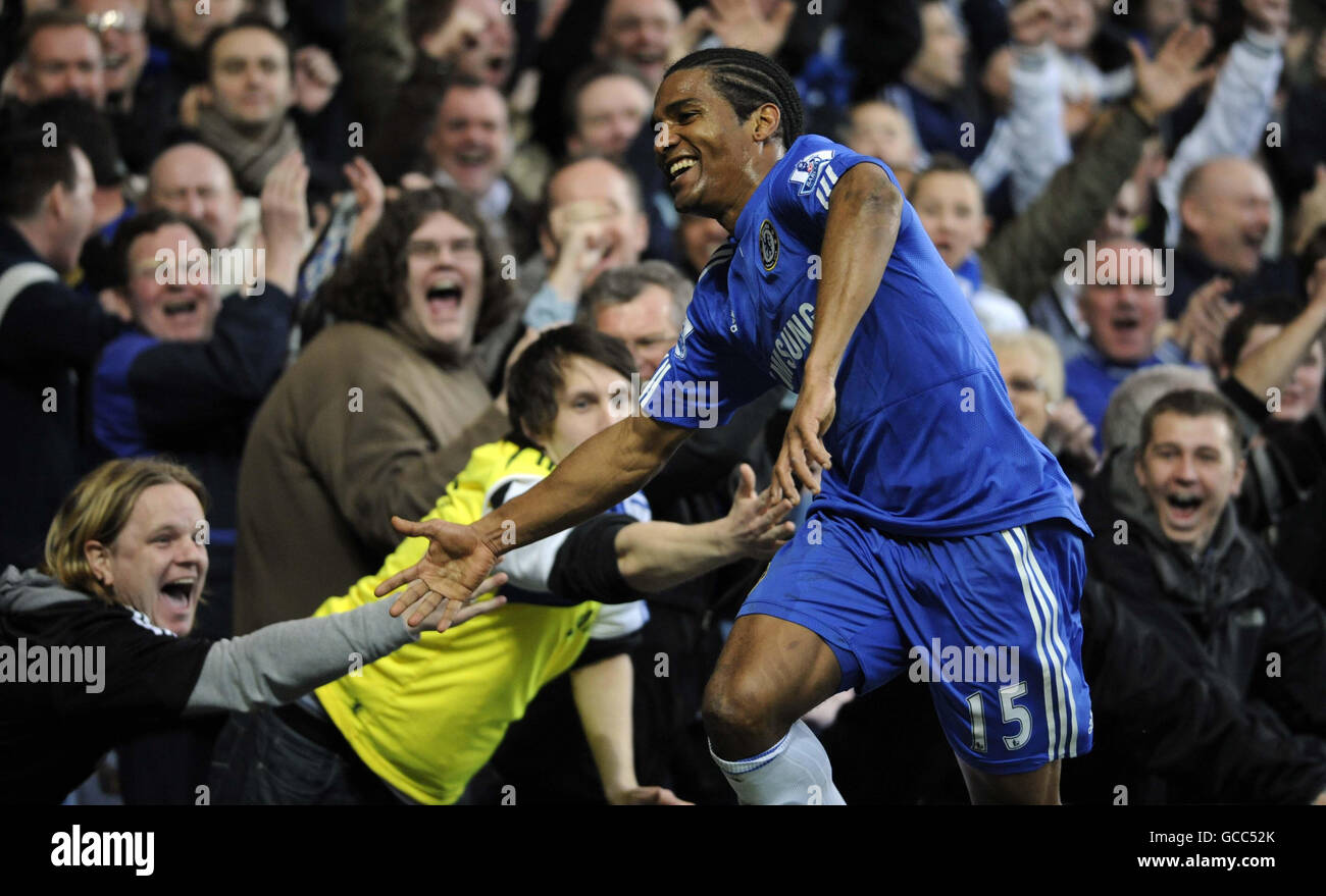 Fußball - Barclays Premier League - Chelsea V Aston Villa - Stamford Bridge Stockfoto