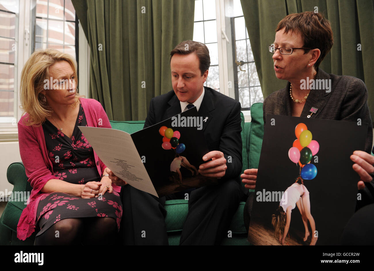 Muttertagskarte für Politiker Stockfoto