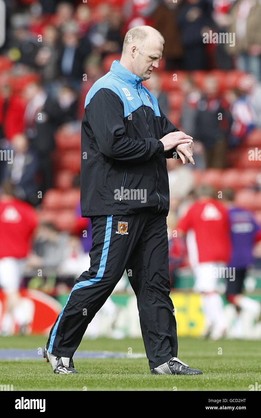 Fußball - Barclays Premier League - Stoke City gegen Hull City - Britannia Stadium Stockfoto