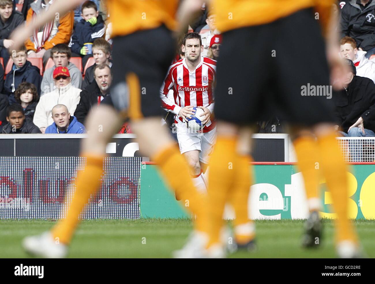 Fußball - Barclays Premier League - Stoke City gegen Hull City - Britannia Stadium Stockfoto