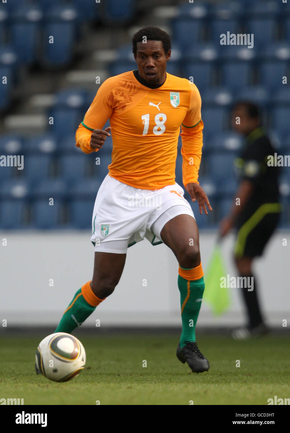 Fußball - International freundlich - Elfenbeinküste / Südkorea - Loftus Road. Abdul Kader Keita, Elfenbeinküste Stockfoto