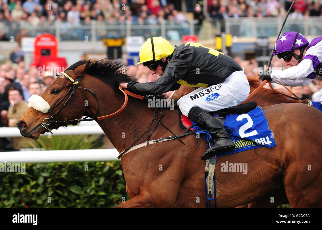 Pferderennen Sie - William Hill Lincoln Meeting - Doncaster Racecourse Stockfoto