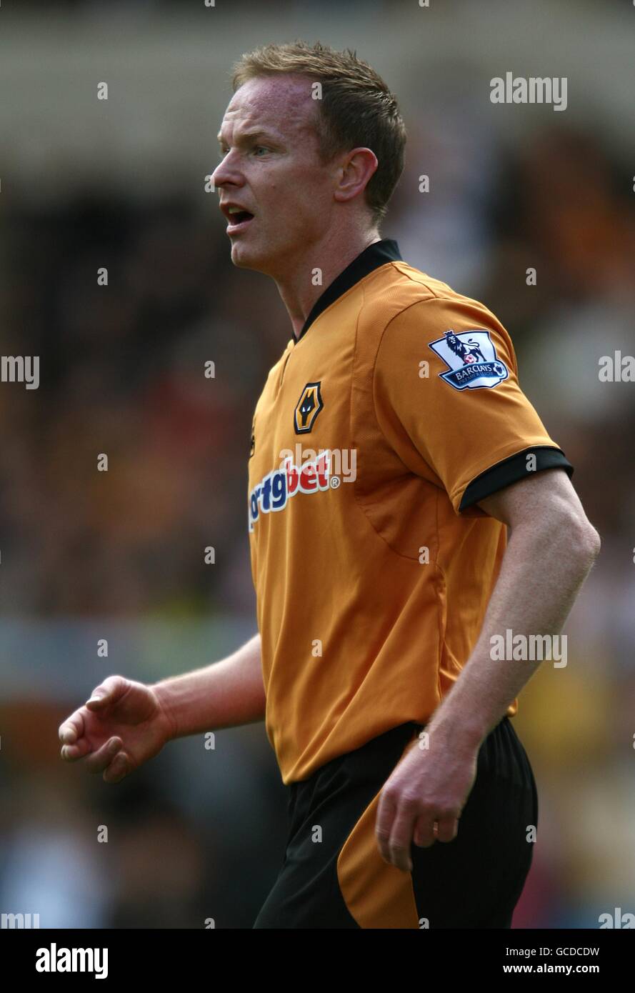 Fußball - Barclays Premier League - Wolverhampton Wanderers gegen Everton - Molineux. Jody Craddock, Wolverhampton Wanderers. Stockfoto