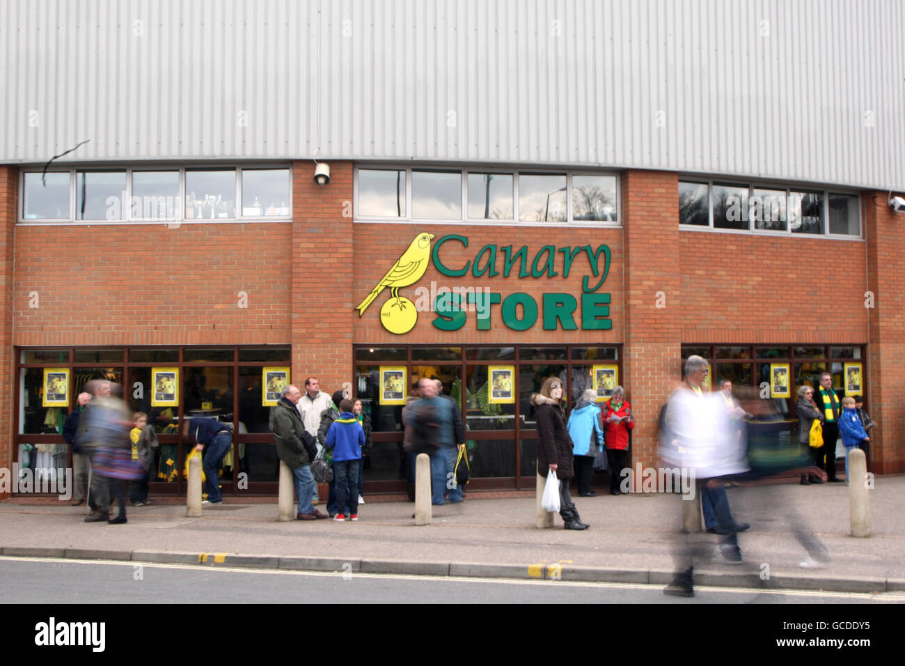 Fußball - Coca-Cola Football League One - Norwich City gegen Leeds United – Carrow Road Stockfoto