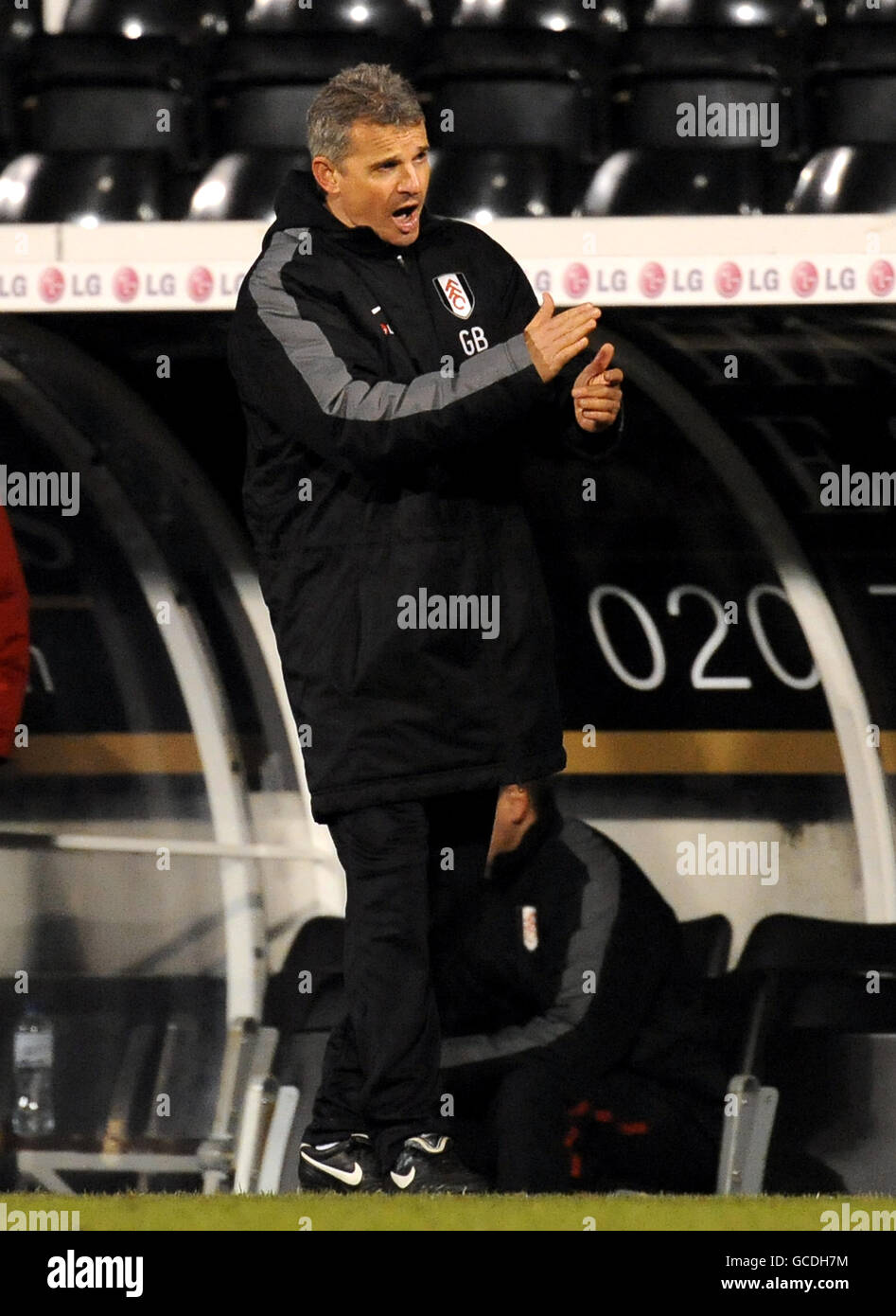 Fußball - FA Youth Cup - 6. Runde - Fulham V Aston Villa - Craven Cottage Stockfoto