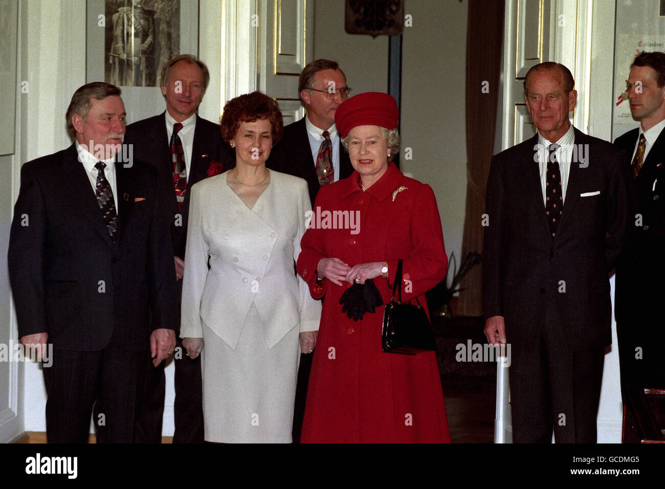 Royalty Konigin Elizabeth Ii Staatsbesuch In Polen Stockfotografie Alamy