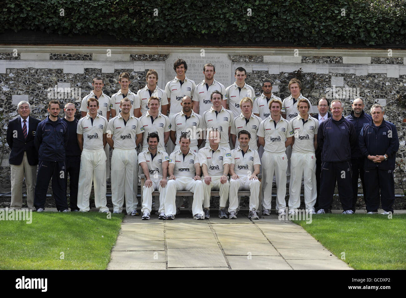 Cricket - Middlesex CCC Medientag - Herren Stockfoto