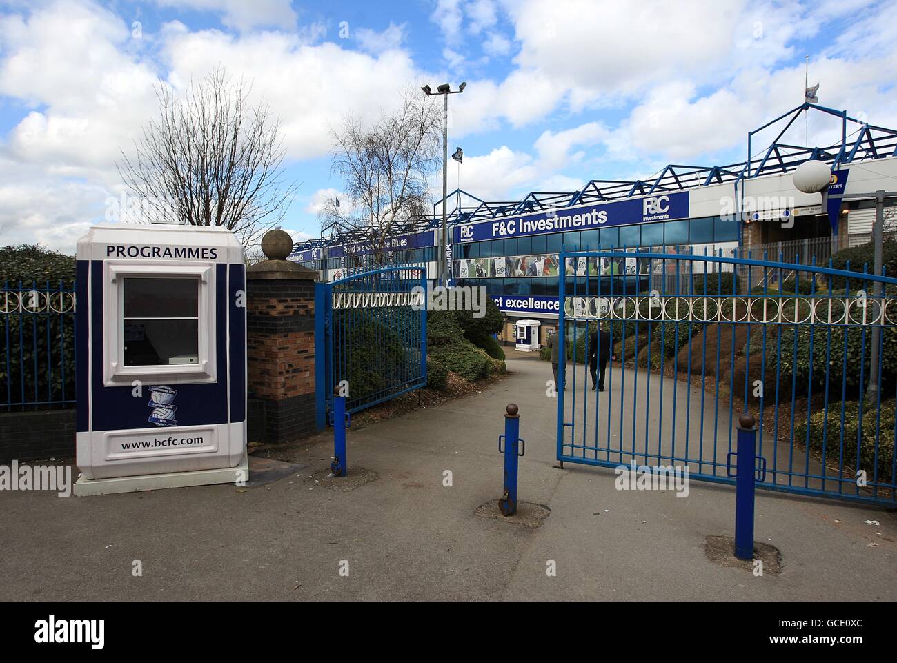 Fußball - Barclays Premier League - Birmingham City / Arsenal - St Andrews' Stadium. Gesamtansicht des St. Andrews' Stadium, Heimstadion des Birmingham City Football Club Stockfoto