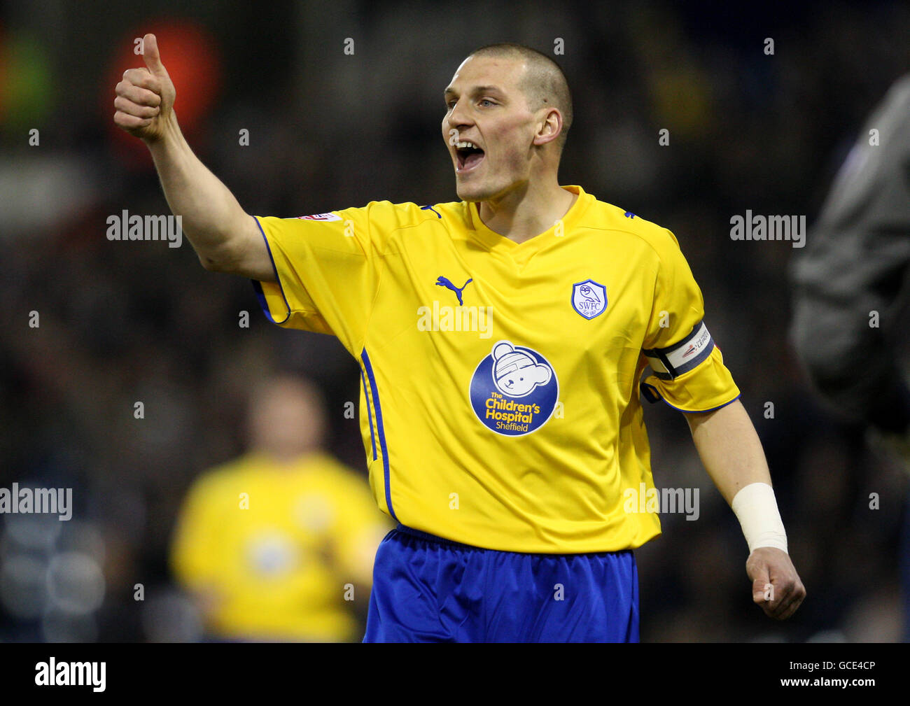 Fußball - Coca-Cola Football League Championship - West Bromwich Albion gegen Sheffield Mittwoch - The Hawthorns. Darren Purse, Sheffield Mittwoch Stockfoto