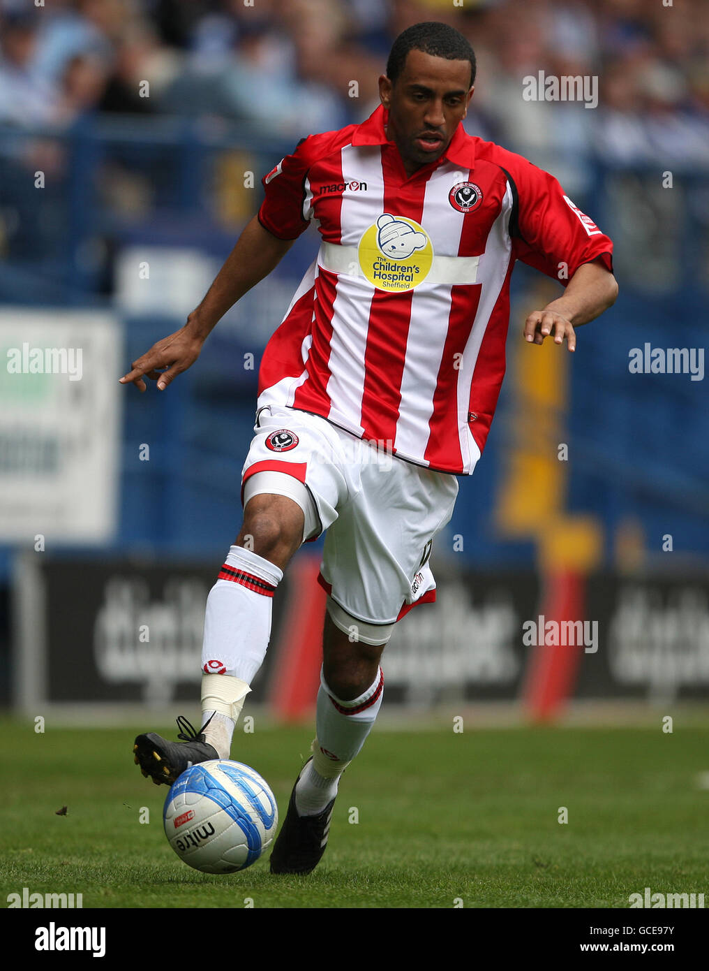 Fußball - Coca-Cola Football League Championship - Sheffield Mittwoch gegen Sheffield United - Hillsborough. Lee Williamson, Sheffield United Stockfoto