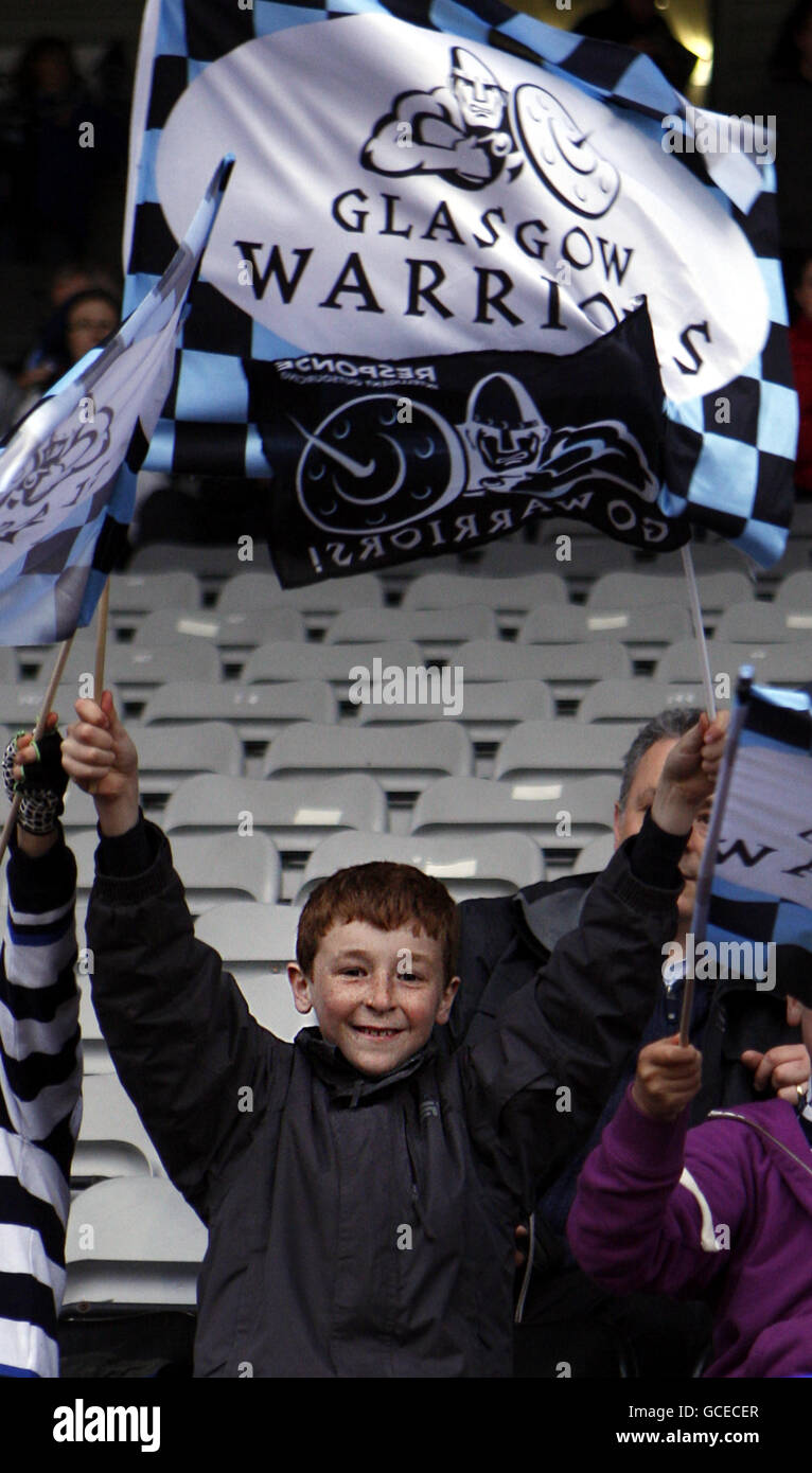 Rugby-Union - Magners League - Glasgow Warriors V Leinster - Firhill Arena Stockfoto