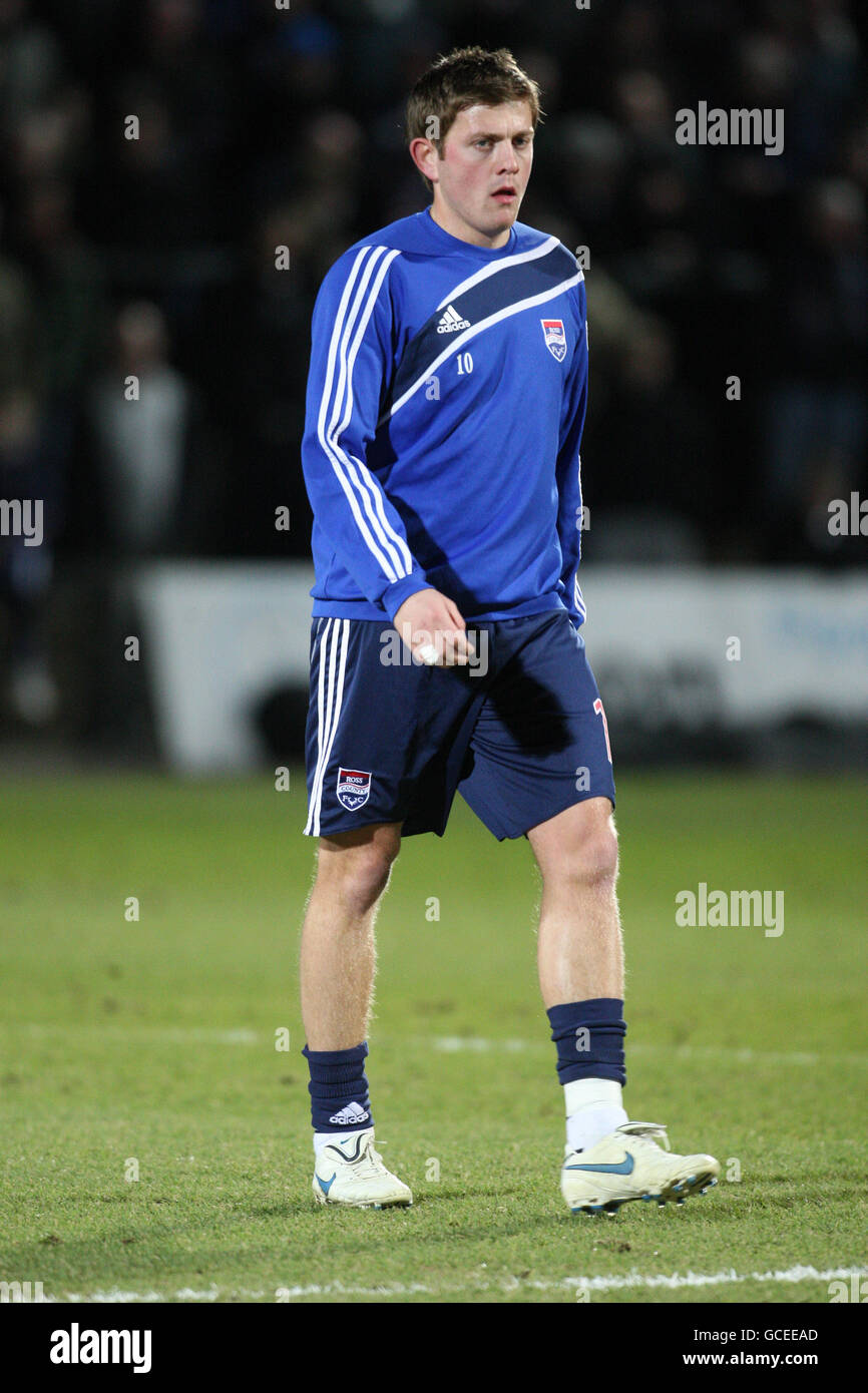 Fußball - Scottish FA Cup - Sixth Round Replay - Ross County / Hibernian - Victoria Park Stadium. Richard Brittain, Ross County Stockfoto