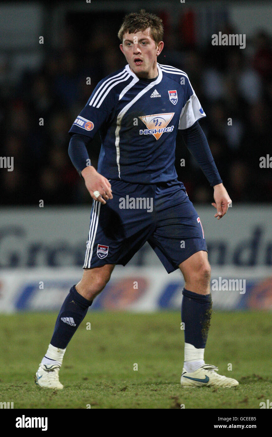 Fußball - Scottish FA Cup - sechste Runde Replay - Ross County V Hibernian - Victoria-Park-Stadion Stockfoto