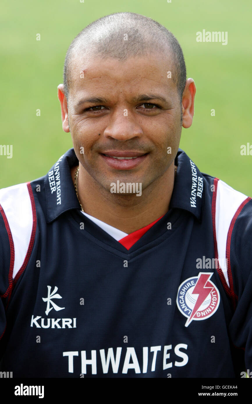 Cricket - Lancashire County Cricket Club Press Day - Old Trafford. Ashwell Prince, Lancashire Stockfoto