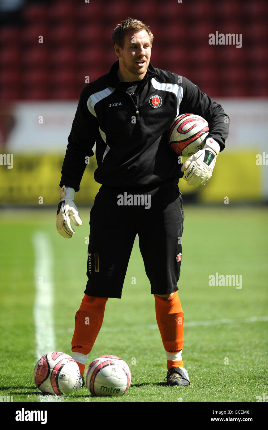 Fußball - Coca-Cola Football League One - Charlton Athletic gegen Norwich City - The Valley. Robert Elliot, Charlton Athletic Torwart Stockfoto