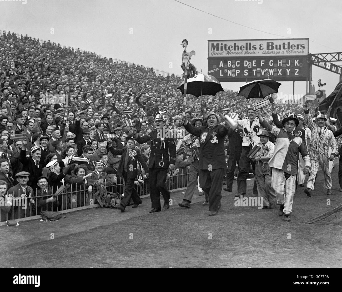 Fußball - FA-Cup-Halbfinale - Blackpool V Tottenham Hotspur - Villa Park Stockfoto