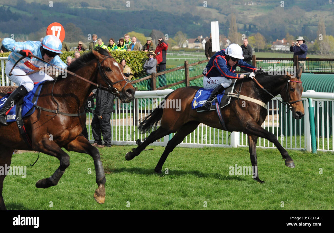 Horse Racing - der April-Tagung - Cheltenham Racecourse Stockfoto