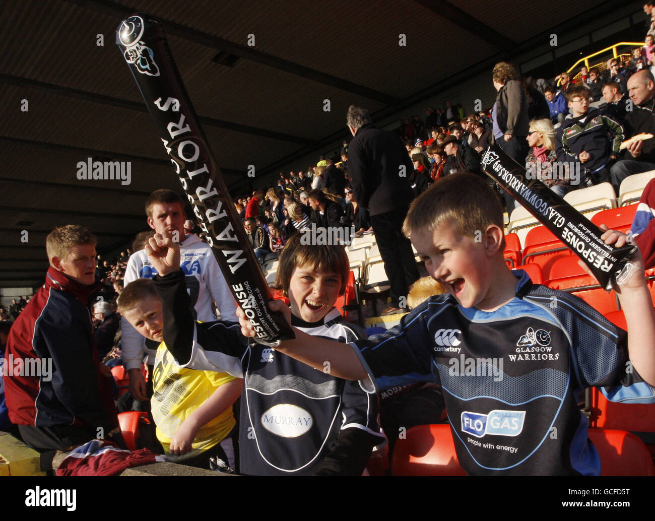 Rugby-Union - Magners League - Glasgow Warriors V Ulster - Firhill Stockfoto