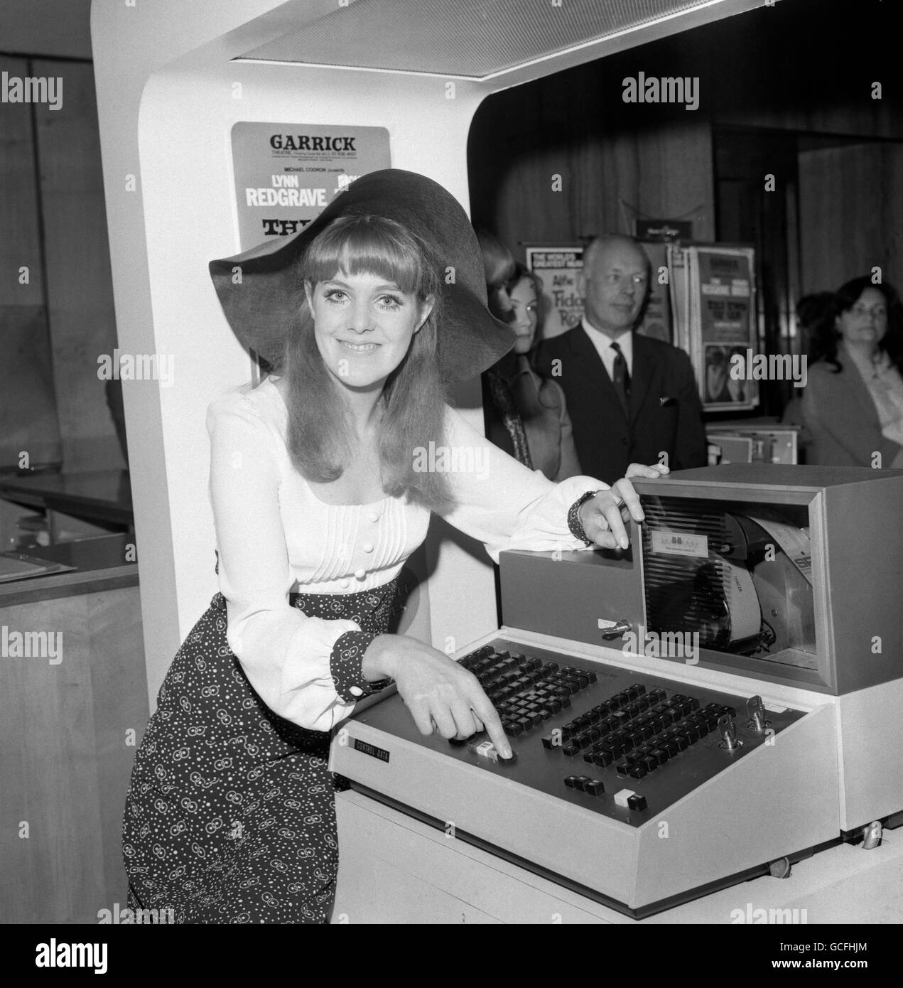 Unterhaltung - Computer-Ticket-System - Schwan und Edgars - Piccadilly Circus Stockfoto
