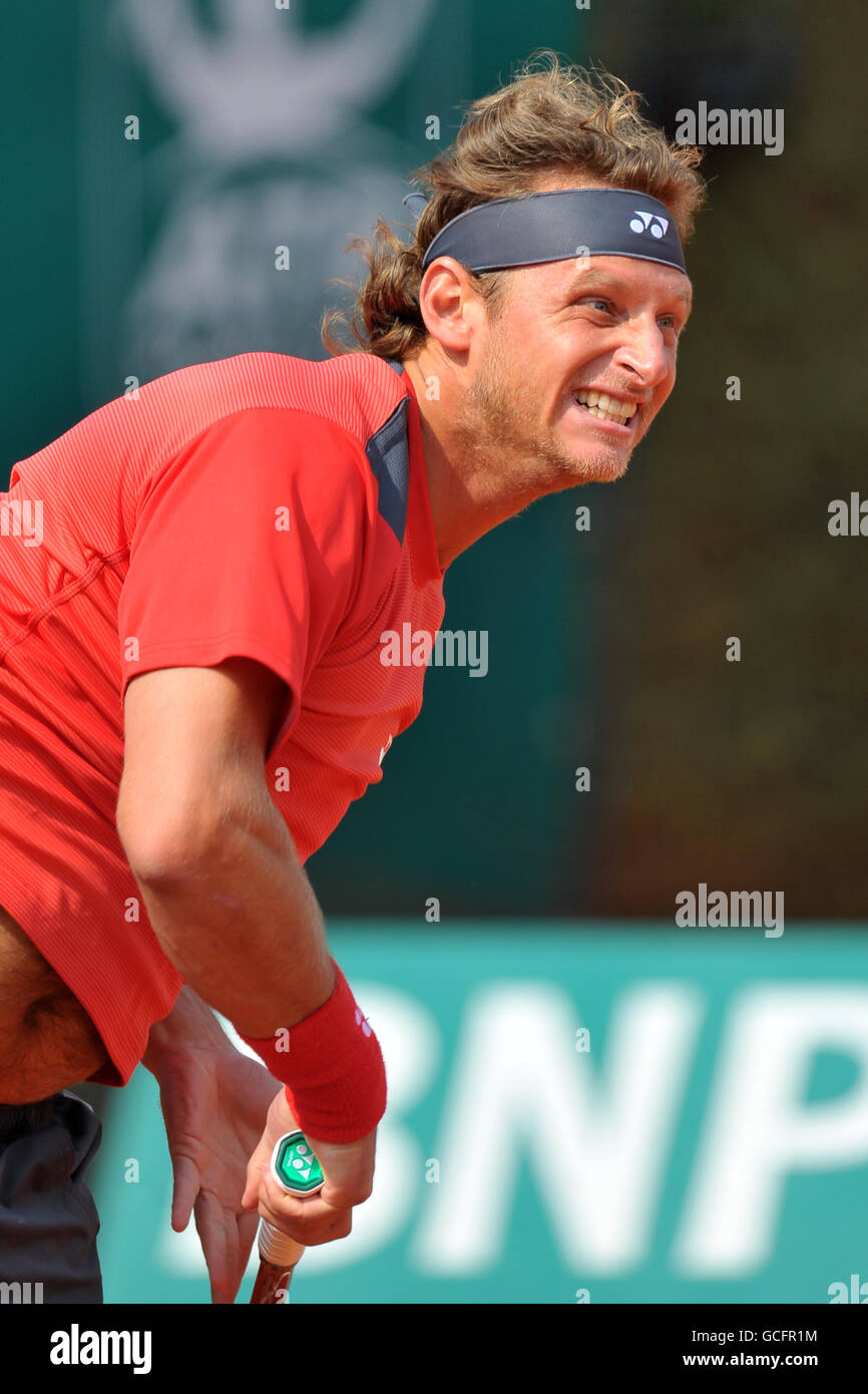 Tennis - ATP World Tour Masters - Tag 5 - Monte-Carlo - Herren-Einzel- Stockfoto