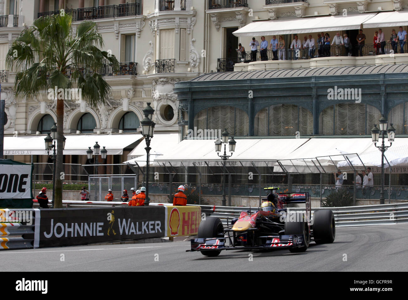 Formel-1-Autorennen - großer Preis von Monaco - Training und Qualifikation - Circuit de Monaco. Jaime Alguersuari (ESP), Toro Rosso. Stockfoto