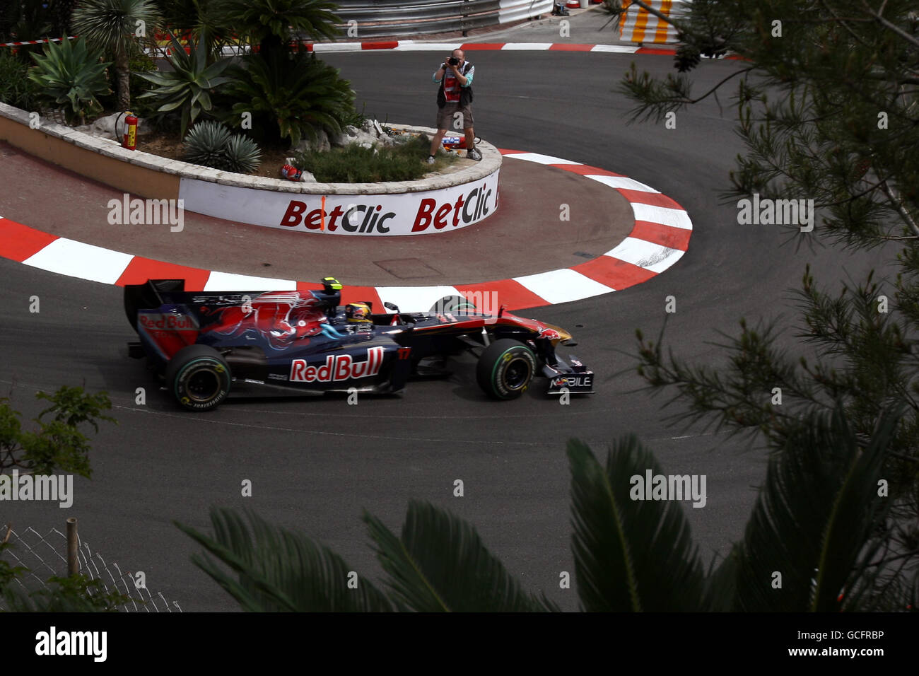 Formel-1-Autorennen - großer Preis von Monaco - Training und Qualifikation - Circuit de Monaco. Jaime Alguersuari (ESP), Toro Rosso. Stockfoto
