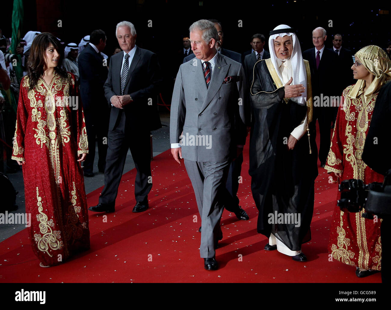 Königliche Premiere von Arabien - London Stockfoto