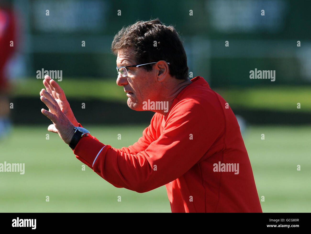 Fußball - England der dritte Trainingseinheit in Südafrika - Royal Bafokeng Sports Complex Stockfoto