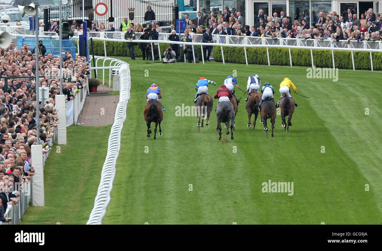 Pferderennen - Mai Festival - Totesport Cup Day - Chester Rennbahn Stockfoto