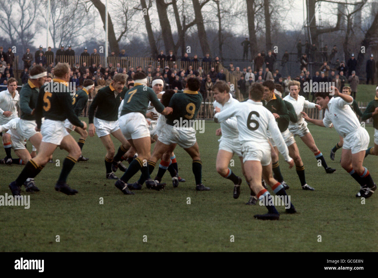 Rugby-Union - Südafrika Tour der nördlichen Hemisphäre - kombiniert Services V Südafrika - Aldershot Stockfoto