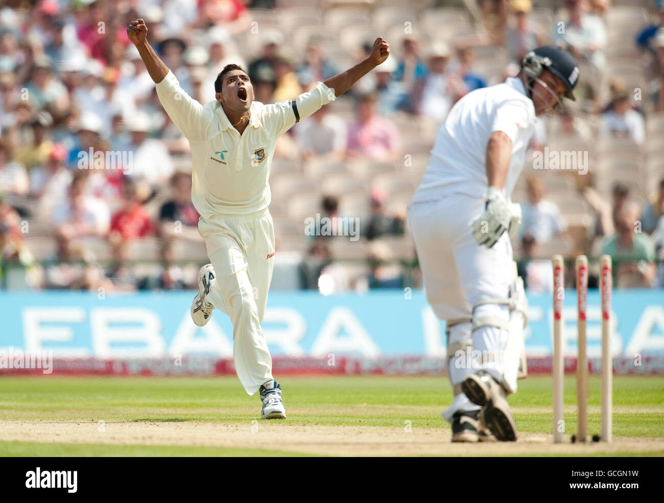 Cricket - Npower zweiter Test - Tag eins - England V Bangladesch - Old Trafford Stockfoto