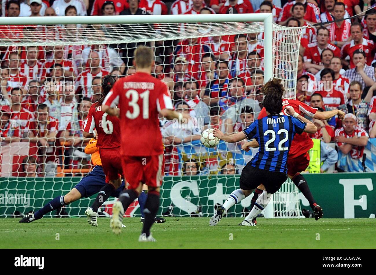 Fußball - UEFA Champions League - Finale - FC Bayern München V Inter Mailand - Santiago Bernabeu Stockfoto