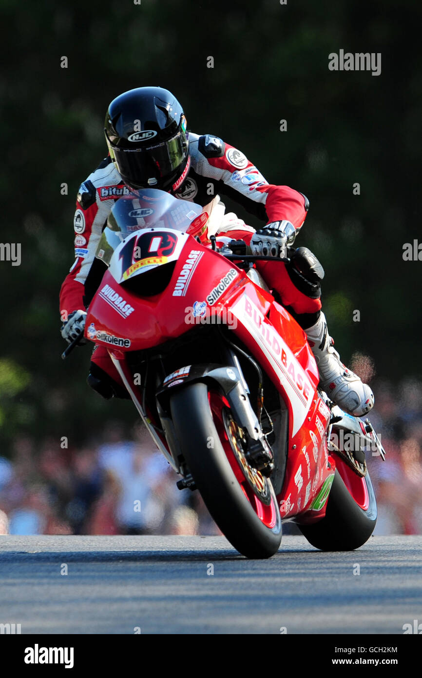 Motorrad - MCE-Versicherung britische Superbike-Meisterschaft - Tag drei - Cadwell Park Stockfoto