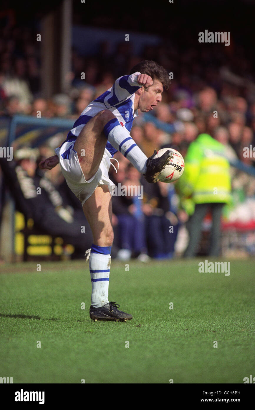 Fußball - Endsleigh League Division Two - V Bristol Rovers - Elm Park lesen Stockfoto