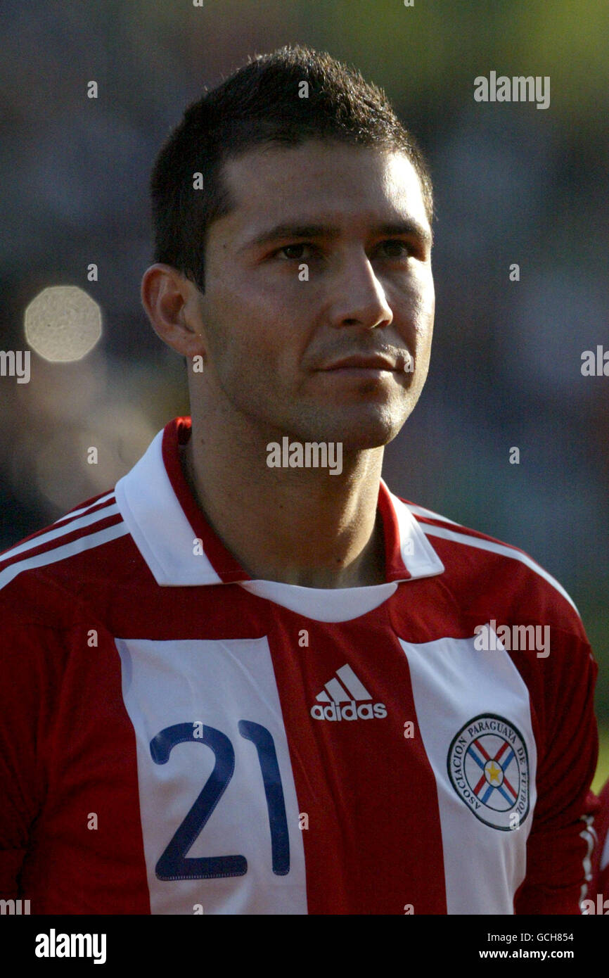 Fußball - Internationale Freundschaften - Republik Irland - Paraguay - RDS Arena. Antolin Alcaraz, Paraguay. Stockfoto