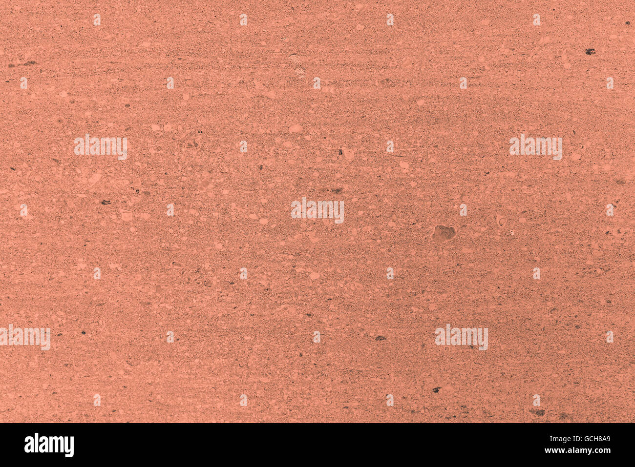 Ausgezeichnete orange grau orangefarben Steinmauer Hintergründe: Nahaufnahme von Marmor Stein schneiden Platte natürlichen Jungfrau Stockfoto