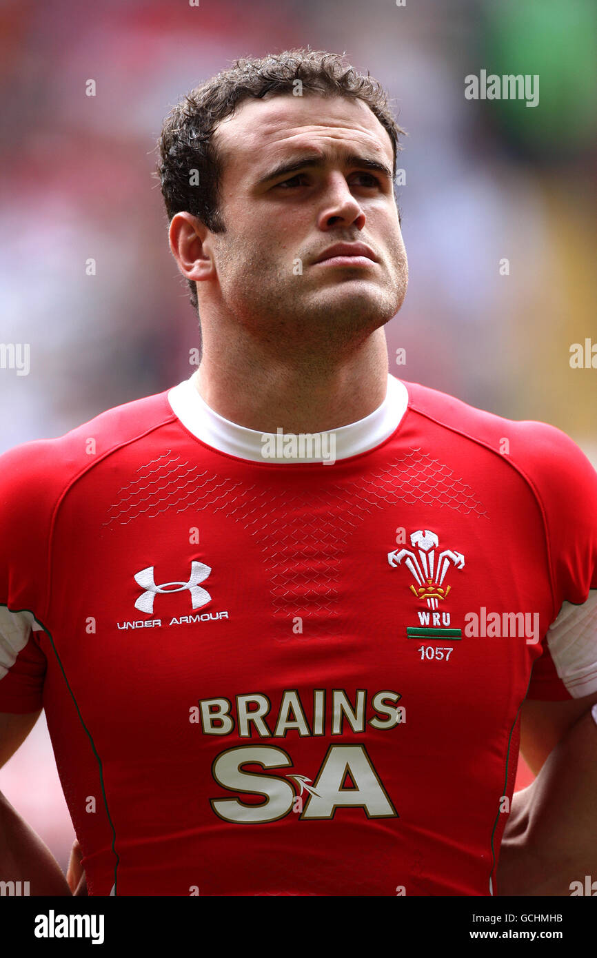 Rugby Union - International Friendly - Wales / Südafrika - Millennium Stadium. Jamie Roberts, Wales Stockfoto