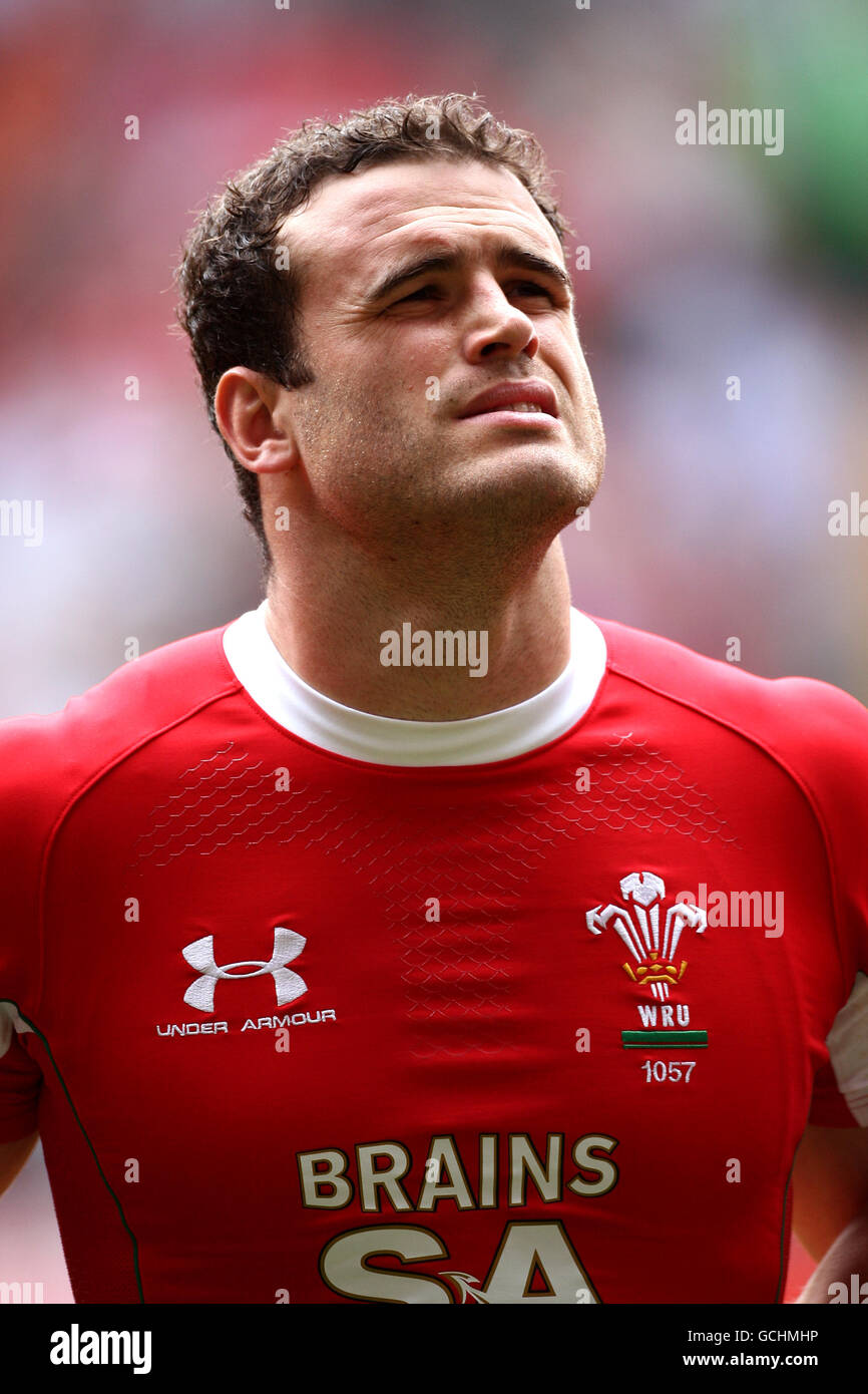 Rugby Union - International Friendly - Wales / Südafrika - Millennium Stadium. Jamie Roberts, Wales Stockfoto