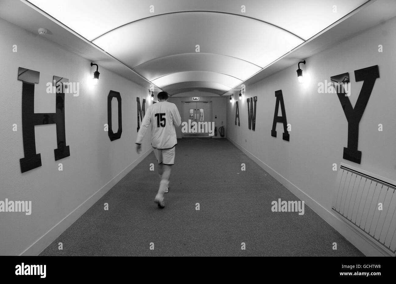 Fußball - Die David Beckham Football Academy - East London. Gesamtansicht der David Beckham Football Academy im Osten Londons. Stockfoto