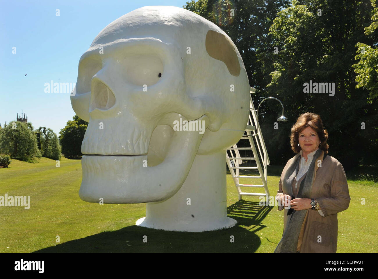 Sotheby's Outdoor-Ausstellung zeitgenössischen Designs Stockfoto