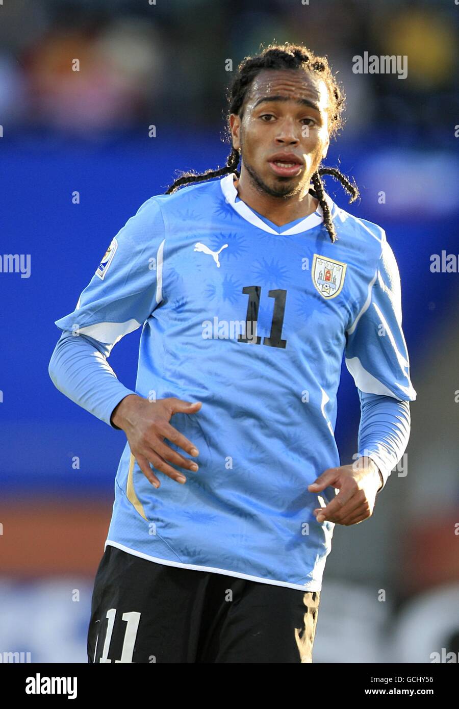 Fußball - 2010 FIFA World Cup South Africa - Gruppe A - Mexiko V Uruguay - Royal Bafokeng Stadion Stockfoto