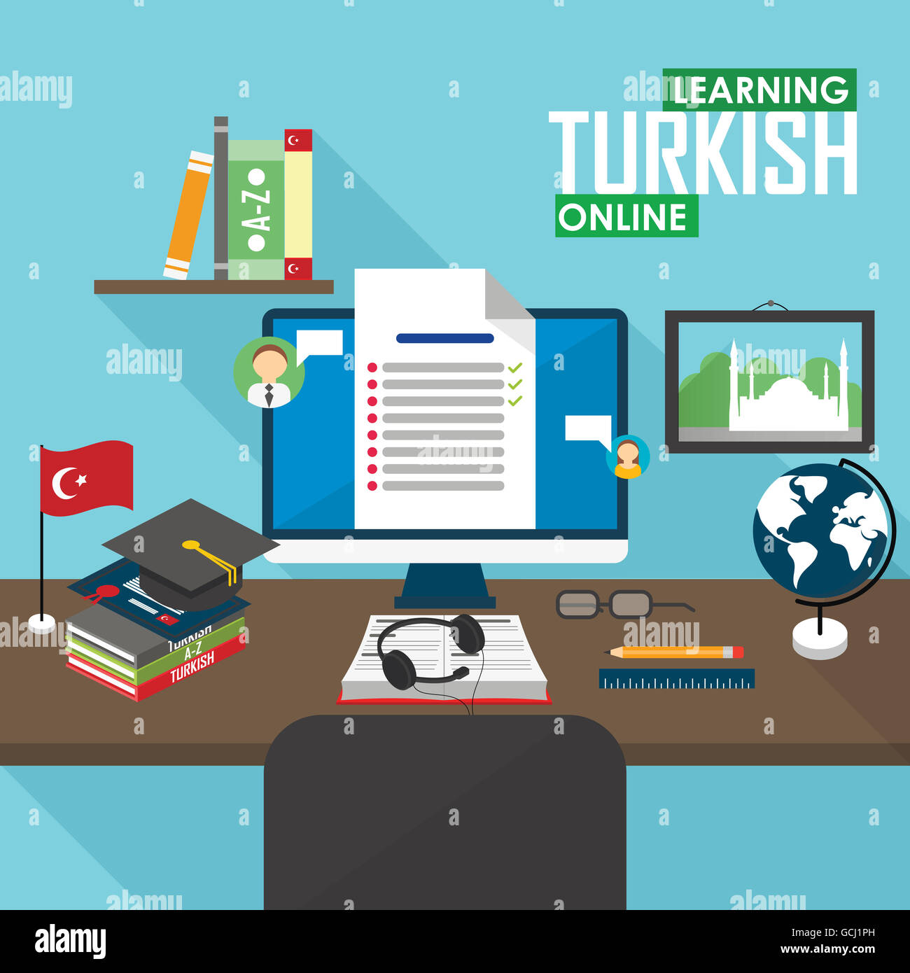 Türkische sprache lernen -Fotos und -Bildmaterial in hoher Auflösung – Alamy