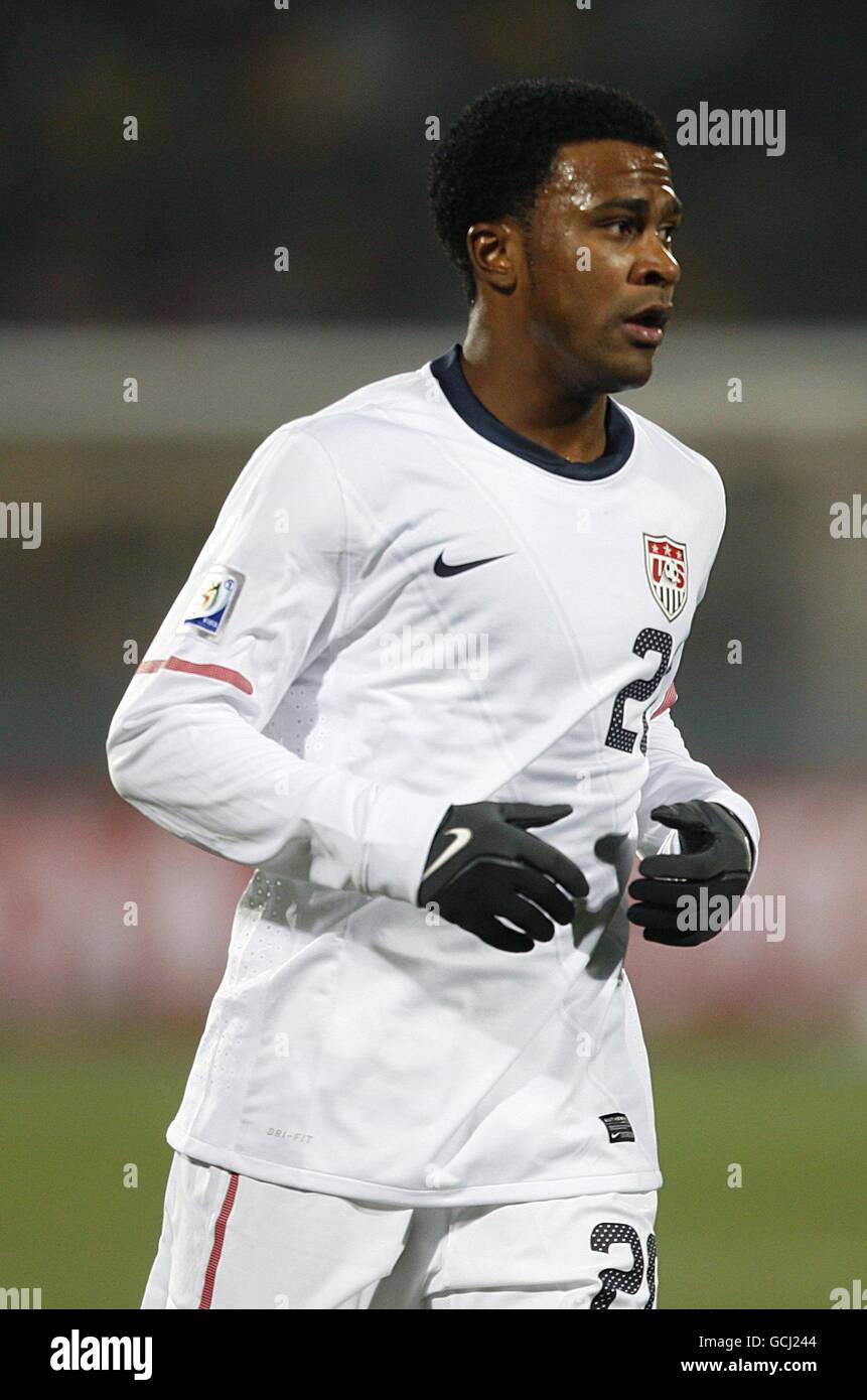 Fußball - 2010 FIFA World Cup South Africa - Runde der letzten 16 - USA V Ghana - Royal Bafokeng Stadion Stockfoto